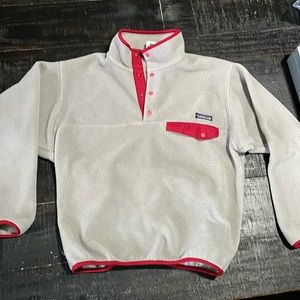 Patagonia Purple Synchilla Long Sleeve Pull Over Sweater Small